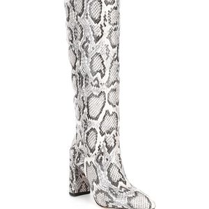 Antonio Melani Mckenda Snake Print Boots Size 6 M